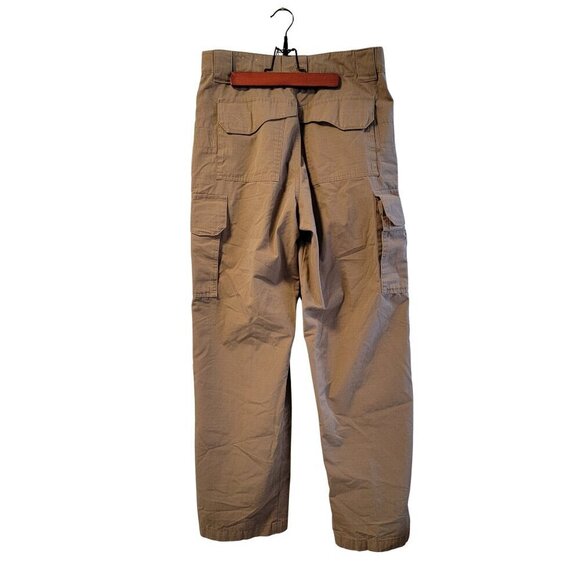 Tru Spec Original Tactical Pants Mens Cargo Dark Kahki 30X30 - Picture 4 of 13